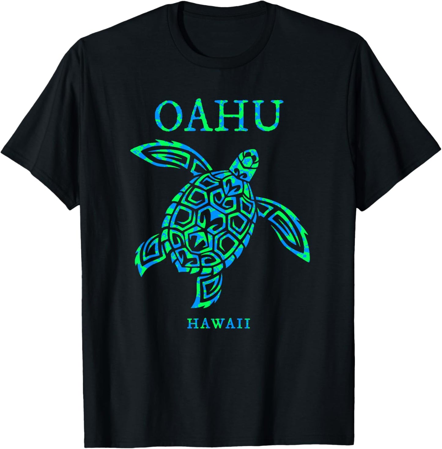 Oahu Hawaii Sea Turtle Souvenir Boys Girls Mens Womens T-Shirt
