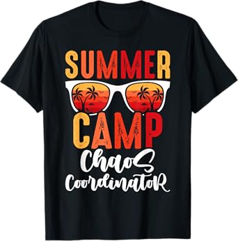 Chaos Coordinator Funny Summer Camp Counselor T-Shirt