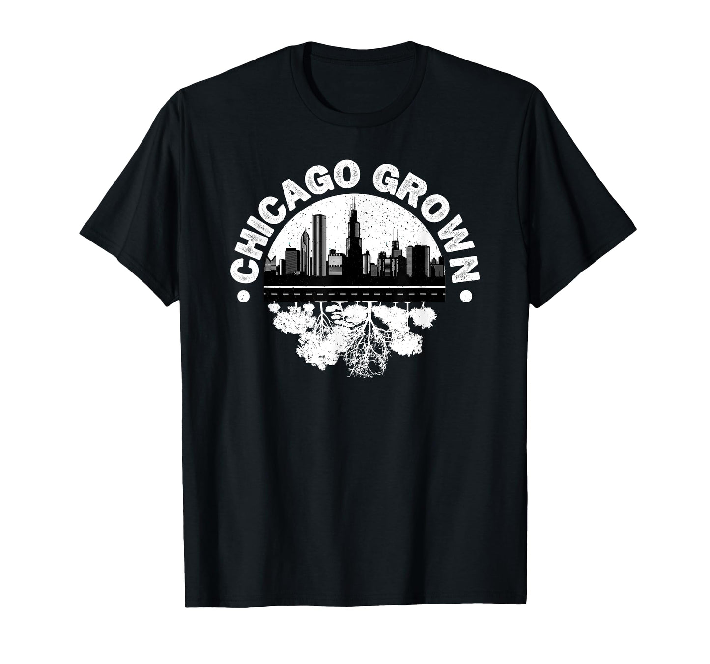 Chicago Grown Skyline Roots T-Shirt