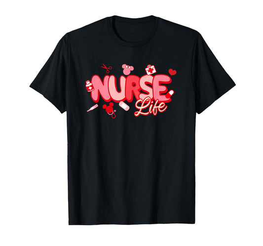 Disney Mickey And Friends Jobs And Roles Nurse Life T-Shirt