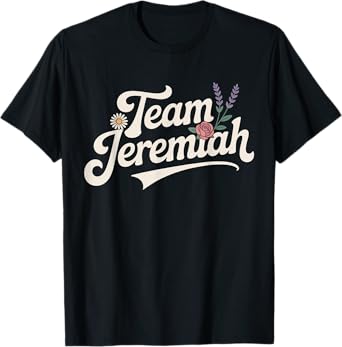 Floral Team Jeremiah T-Shirt