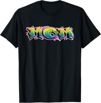 Airbrush Graffiti Mommy Mom Street Artist T-Shirt