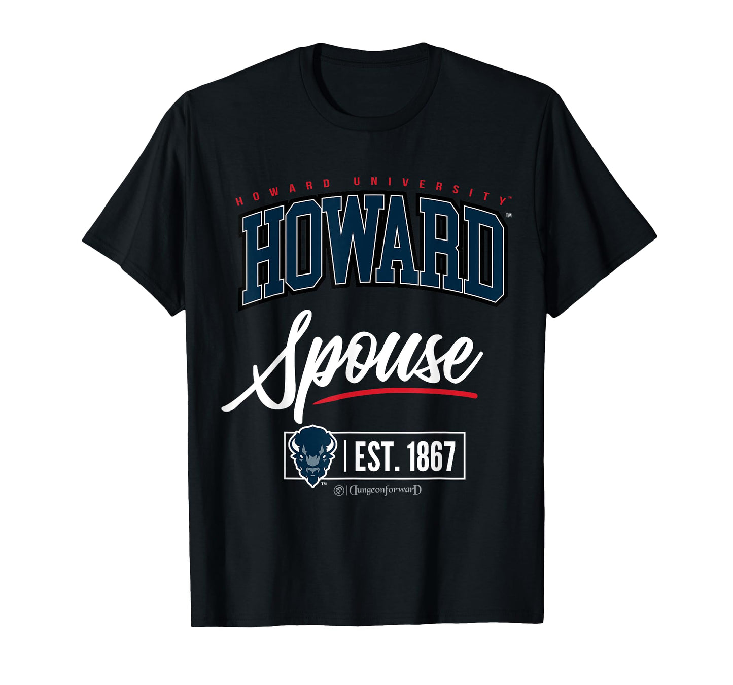 Howard University - HU HBCU Spouse T-Shirt