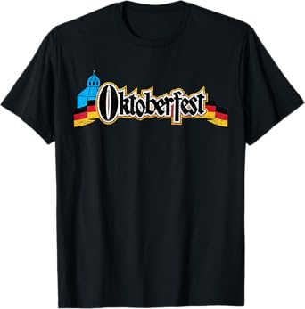 Vintage Oktoberfest German Beer Drinking Festival Men Women T-Shirt