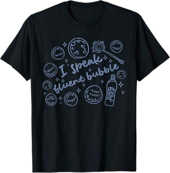Funny SLP Speech Language Pathologist I Speak Fluent Bubble T-Shirt