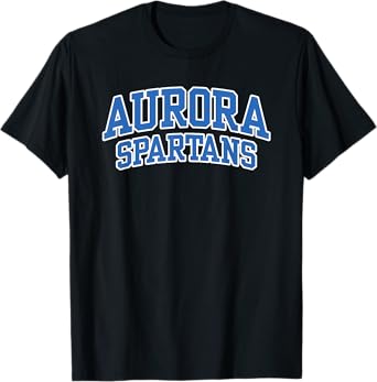 Aurora University Spartans Apparel Sports Fan T-Shirt