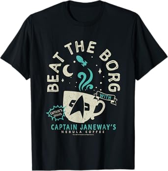 Star Trek: Voyager Captain Janeway's Beat The Borg Cup T-Shirt
