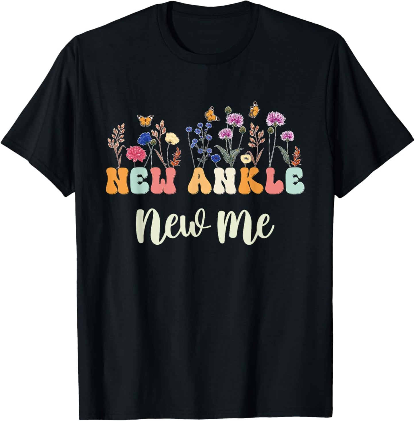 Funny Broken Ankle Surgery Recovery Ankle Replacement Injury T-Shirt