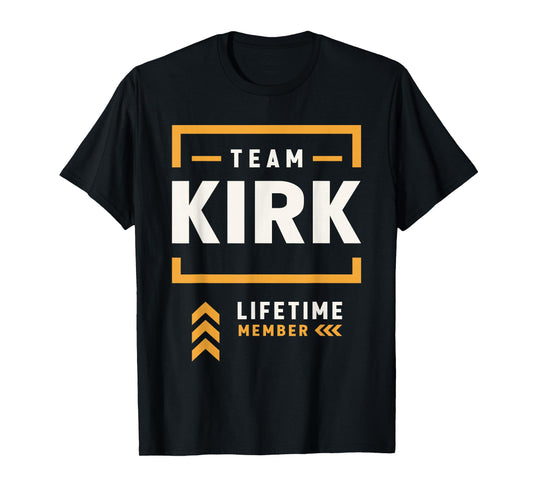 Team Kirk Lifetime Member T-Shirt