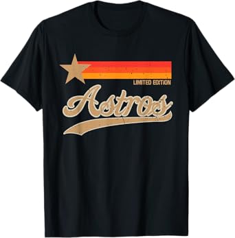 Vintage Astros Retro Style 70s 80s T-Shirt