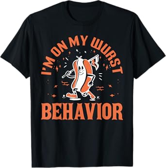 Oktoberfest 2023 I'm on my wurst Behavior funny T-Shirt