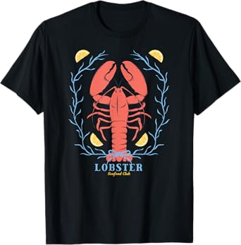 Funny Lobster Crawfish Vintage Lobster T-Shirt