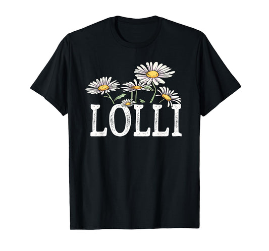 Lolli Floral Chamomile Design Mother's Day Gifts Lolli T-Shirt