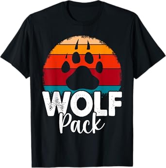 Wolf Pack Wolf Pack Family Matching T-Shirt