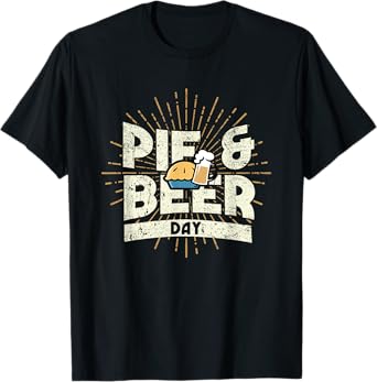 Pioneer Day Pie and Beer Day Utah Funny t-shirt