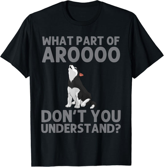 Husky Design For Men Women Siberian Husky Dog Husky Lover T-Shirt