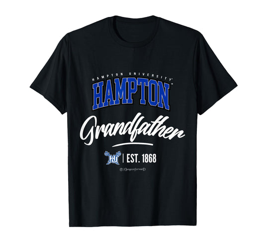 Hampton University - HU HBCU Grandfather T-Shirt