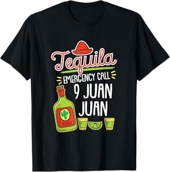 Tequila Emergency, Funny Tequila Shirt, Liquor T-Shirt
