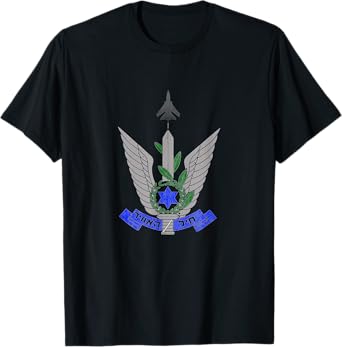 IDF Israeli Air Force Tee Shirt Israel Defense Forces Tzahal T-Shirt