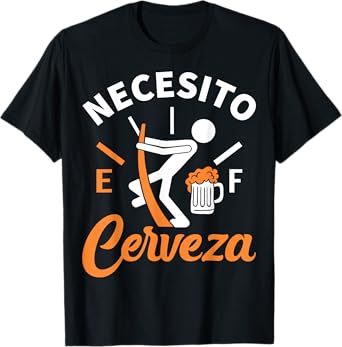 Necesito Cerveza - I Need Beer Funny Beer Lover T-Shirt