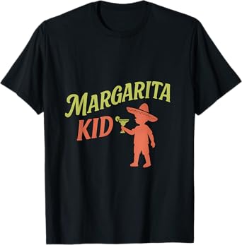 Margarita Kid Bar Humor Cocktail Graphic Design T-Shirt