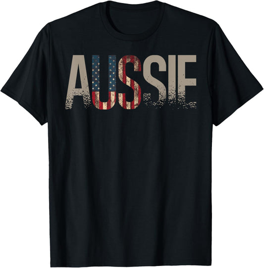 Aussie Australia Day 4th of July Australian American Aussie T-Shirt