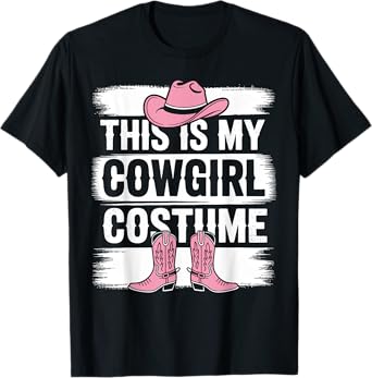 This Is My Cowgirl Costume T-Shirt