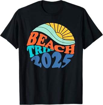 Beach Trip 2025 Beach Matching Family Summer Vacation T-Shirt