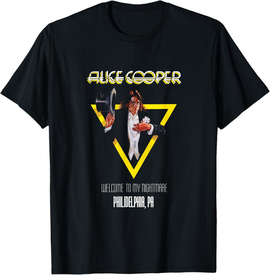 Alice Cooper – World Tour 2025 Philadelphia T-Shirt