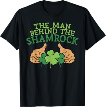 Funny St Patricks Day Pregnancy Announcement Dad Shirt Man T-Shirt