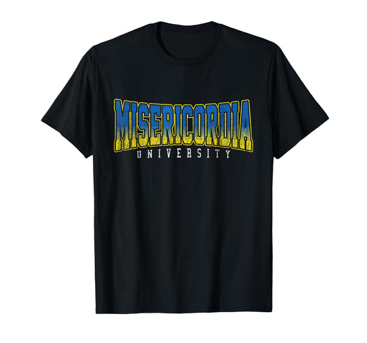 Womens Misericordia Arch Retro Vintage for Tee Men Women T-Shirt