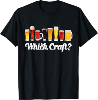 Which Craft? | Brewers Shirts | Funny Halloween Craft Beer T-Shirt
