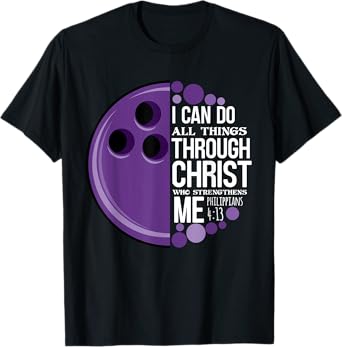 Christian Bowling Funny Personalized Team Gift For Men Women T-Shirt