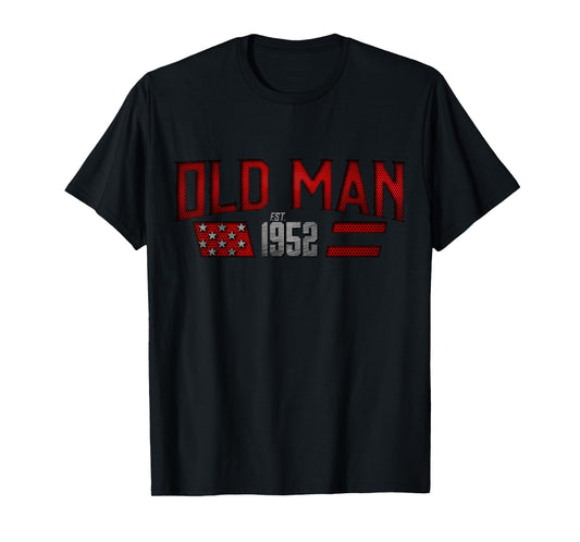 1952 Old Man Red Carbon T-Shirt