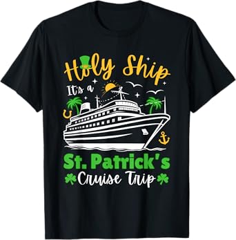 St. Patrick's Day 2024 Cruise, Family Matching Cruise Squad T-Shirt