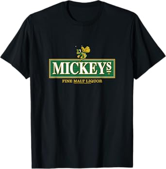 Coors Brewing Company Mickey's Fine Malt Liquor Classic Logo T-Shirt
