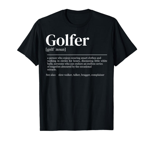 Golf definition women men Golf Player T-Shirt
