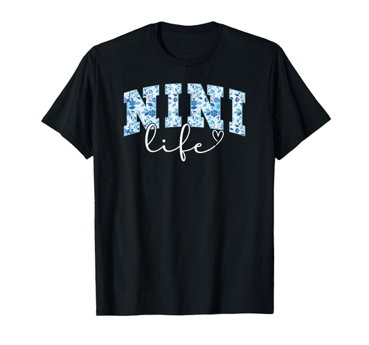 Nini Life Nini Grandma Nini Grandmother T-Shirt