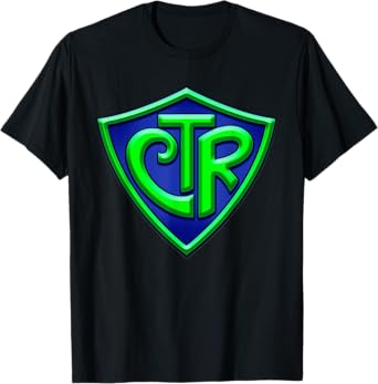 CTR - Choose The Right LDS Mormon T-Shirt - Green/Blue T-Shirt
