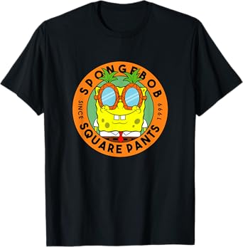 SpongeBob SquarePants Since 1999 Pineapple Glasses T-Shirt