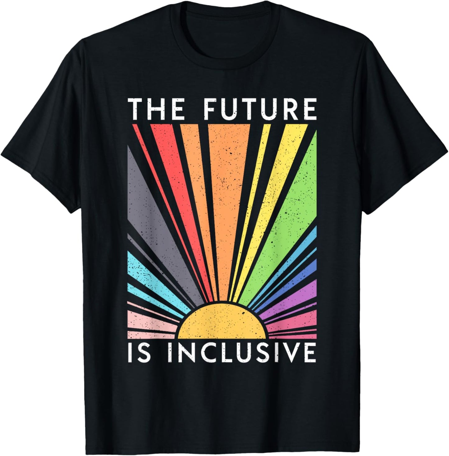 Future is Inclusive Rainbow Pride Month Toddler LGBTQ+ Kids T-Shirt