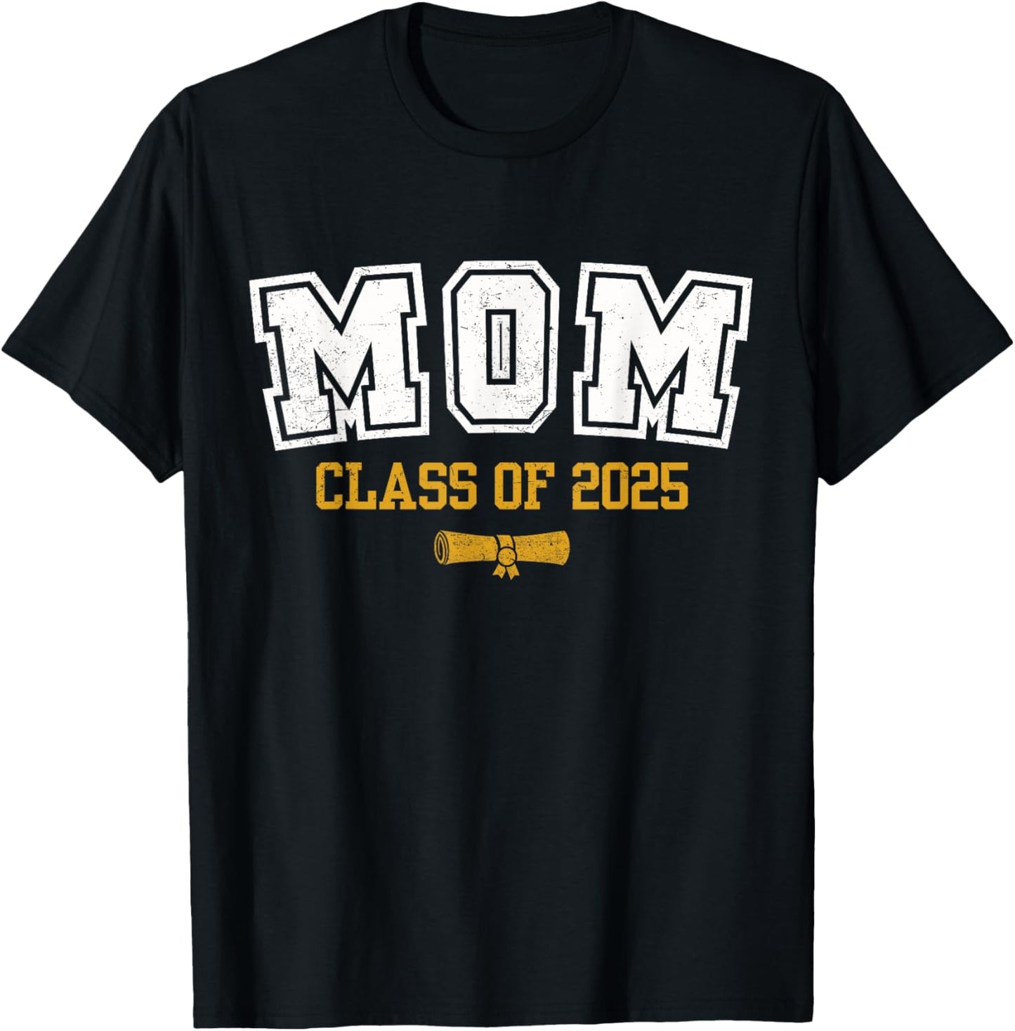 Proud Mom of 2025 Graduate Mother Senior 25 Graduation Gift T-Shirt