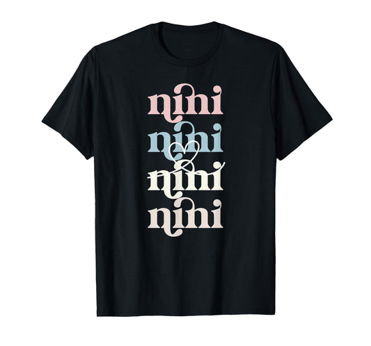 Nini Grandma Proud Nini Grandmother T-Shirt
