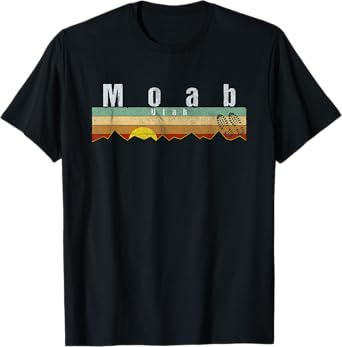 Moab, Utah T-Shirt- Vintage Moab Tee Gift T-Shirt