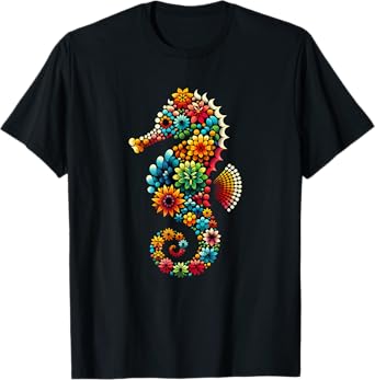 Seahorse Aquarium Fish Tank Fishkeeping Aquarist T-Shirt