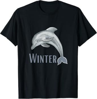 Winter The Dolphin , Dolphin Lover T-Shirt