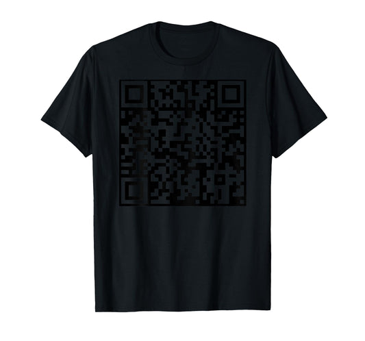 Funny QR President Trump Dance Code (on back) T-Shirt