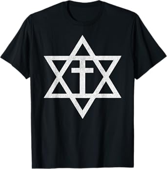 Messianic Cross Star of David T-Shirt