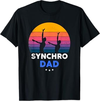 Synchronized Swimming - Synchro Dad - Funny T-Shirt
