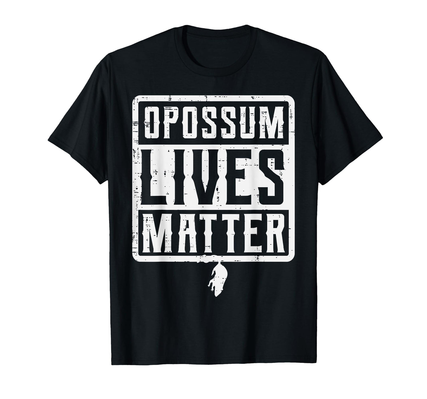 Opossum Lives Matter Possum Animal Street Cat Men Women Kids T-Shirt